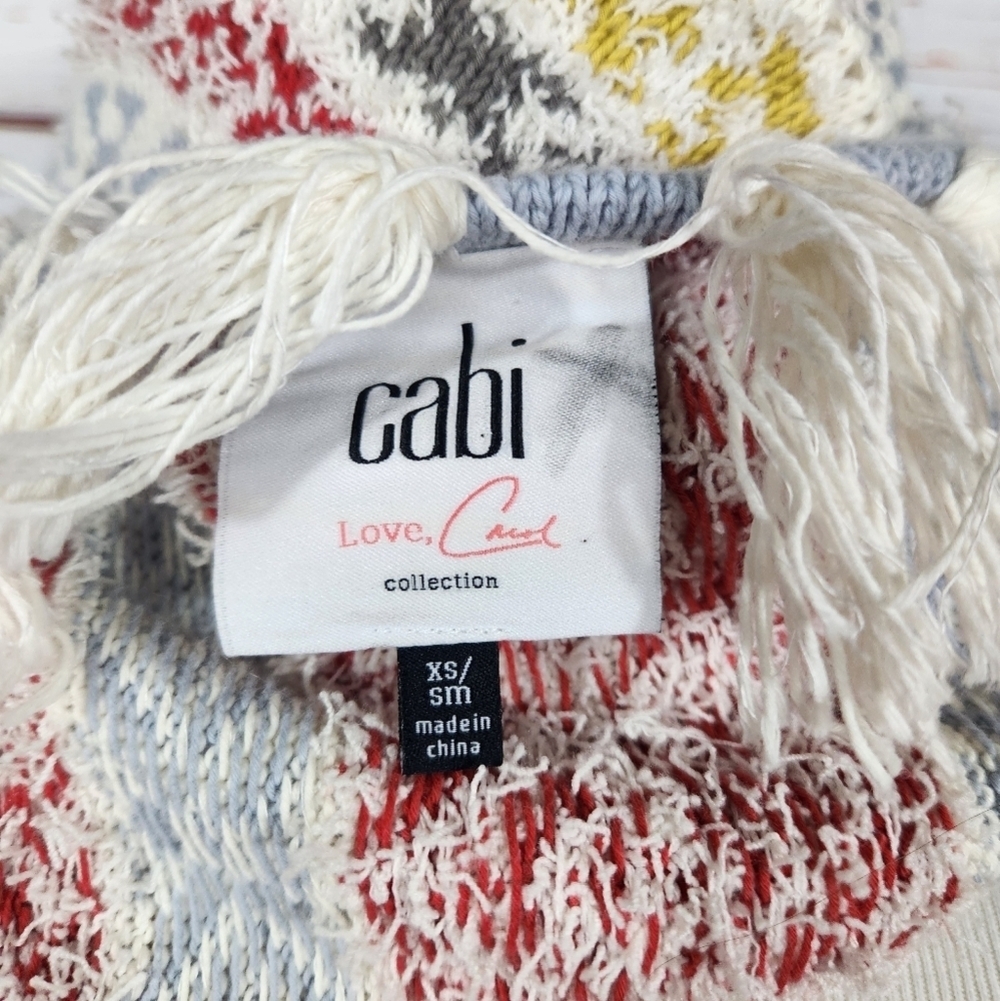 CABI Love Carol Collection Siesta Poncho Size XS/S - Picture 6 of 6